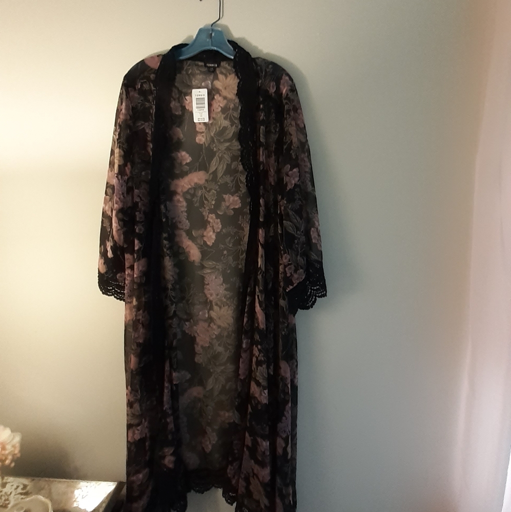 Torrid plus size kimono
